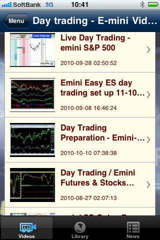 iDayTradingスクリーンショット