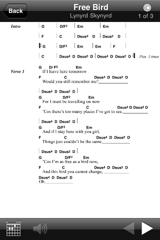 Pocket Guitar Songbookスクリーンショット