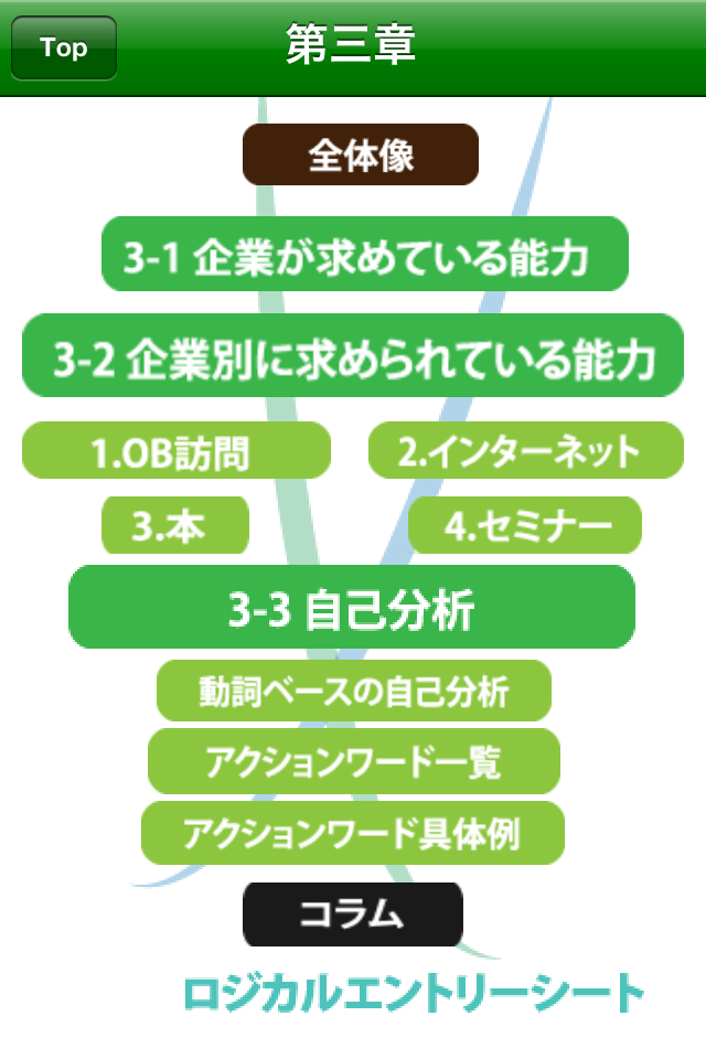 トップ内定のES 2011スクリーンショット