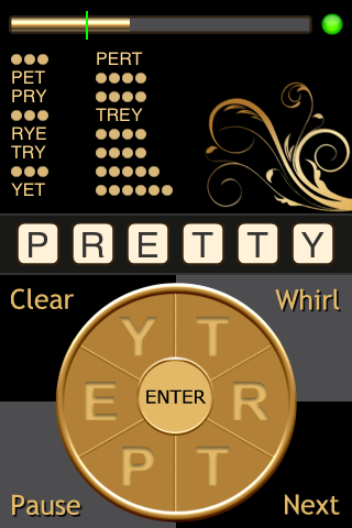 Whirly Word (Free)スクリーンショット