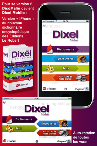 LE ROBERT – Dictionnaire Dixel, Découverte de mots, Jeux de lettres, Assistant de mots croisésスクリーンショット