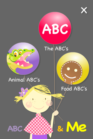 ABC & Me: 6-in-1 Talking Food & Animal Alphabet Flashcards & Dolch Sight Word Tutorスクリーンショット