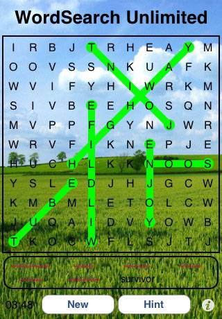 WordSearch Unlimited Freeスクリーンショット