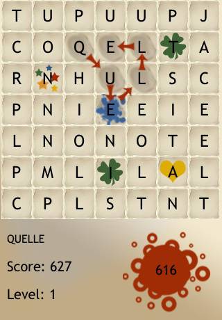 Words – French (The rotating word puzzle game)スクリーンショット