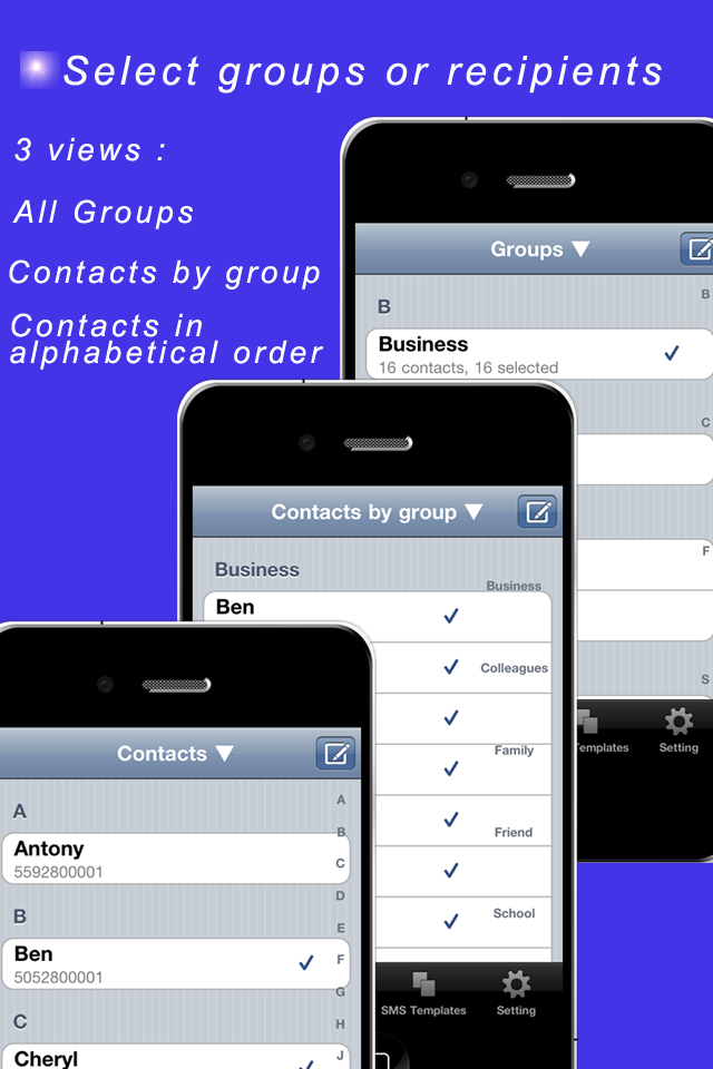 ExcelSMS – Group Text from Excelスクリーンショット