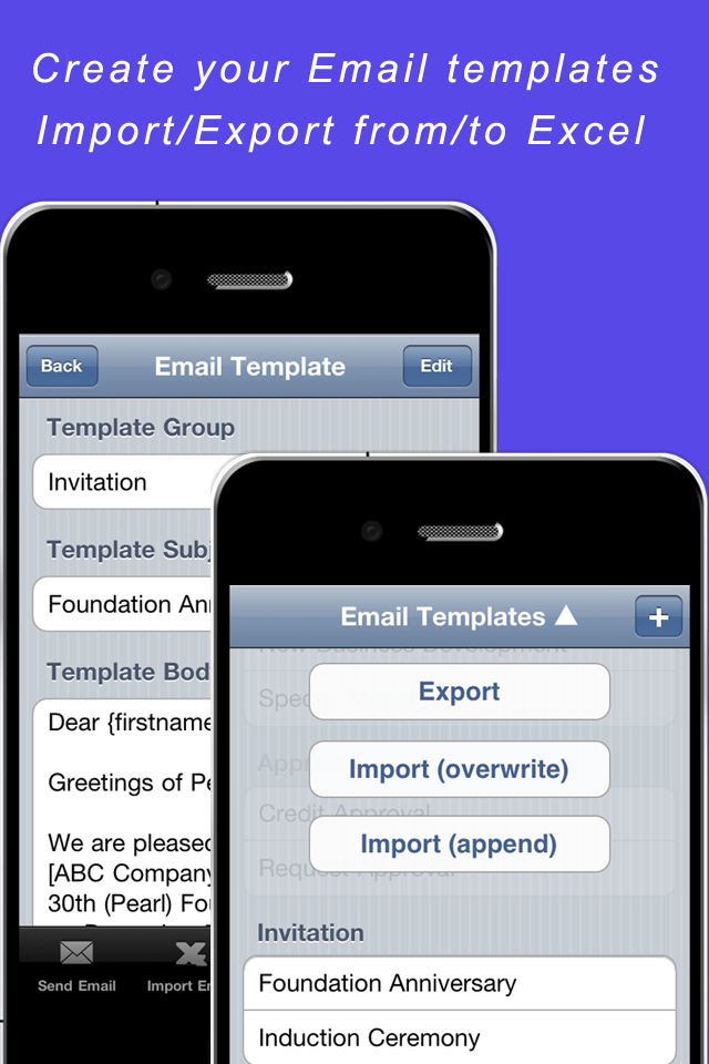 ExcelMail – Group Email from Excelスクリーンショット