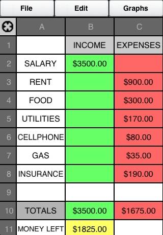 Discount Spreadsheetスクリーンショット