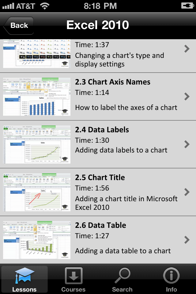 Excel 2010 PRO: Video training courseスクリーンショット