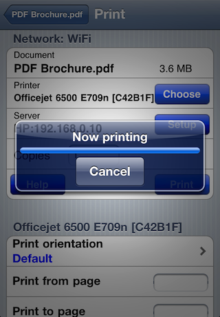 Save2PDF for iPhoneスクリーンショット