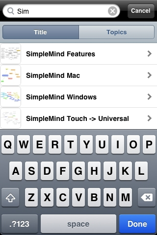 SimpleMind+ (mind mapping)スクリーンショット