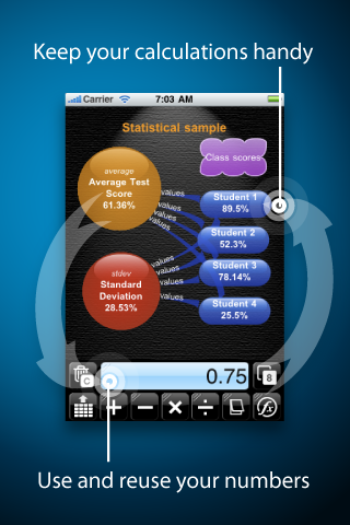 ThinkDigits – mindmapping calculatorスクリーンショット