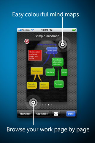 ThinkDigits – mindmapping calculatorスクリーンショット