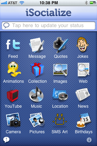 iSocialize for Facebook, Google+, Twitter & Text: All-in-1 with Quotes, Animations, Emojiスクリーンショット