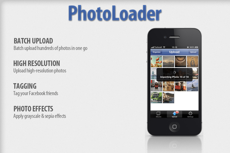 PhotoLoader Lite for Facebookスクリーンショット