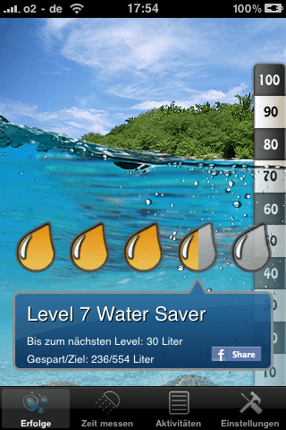 Save Water (Facebook Connect)スクリーンショット