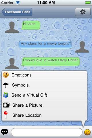 Chat for Facebookスクリーンショット