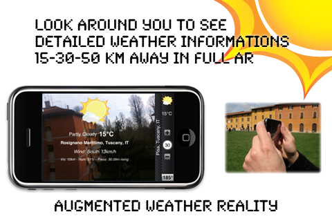 天気360：拡張天気現実 – Meteo360: Augmented weather realityスクリーンショット