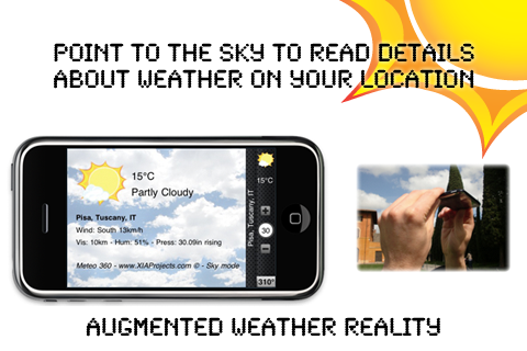 天気360：拡張天気現実 – Meteo360: Augmented weather realityスクリーンショット