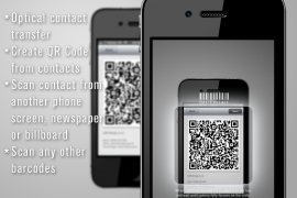 OptiContact – Contact barcode creator and scannerスクリーンショット