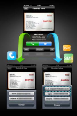 MobiReader Biz+  – Business Card OCRスクリーンショット