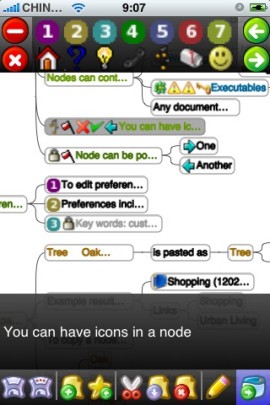 iFreeMindスクリーンショット