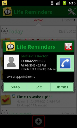 Life Remindersスクリーンショット