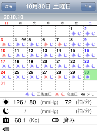 BPNoteスクリーンショット